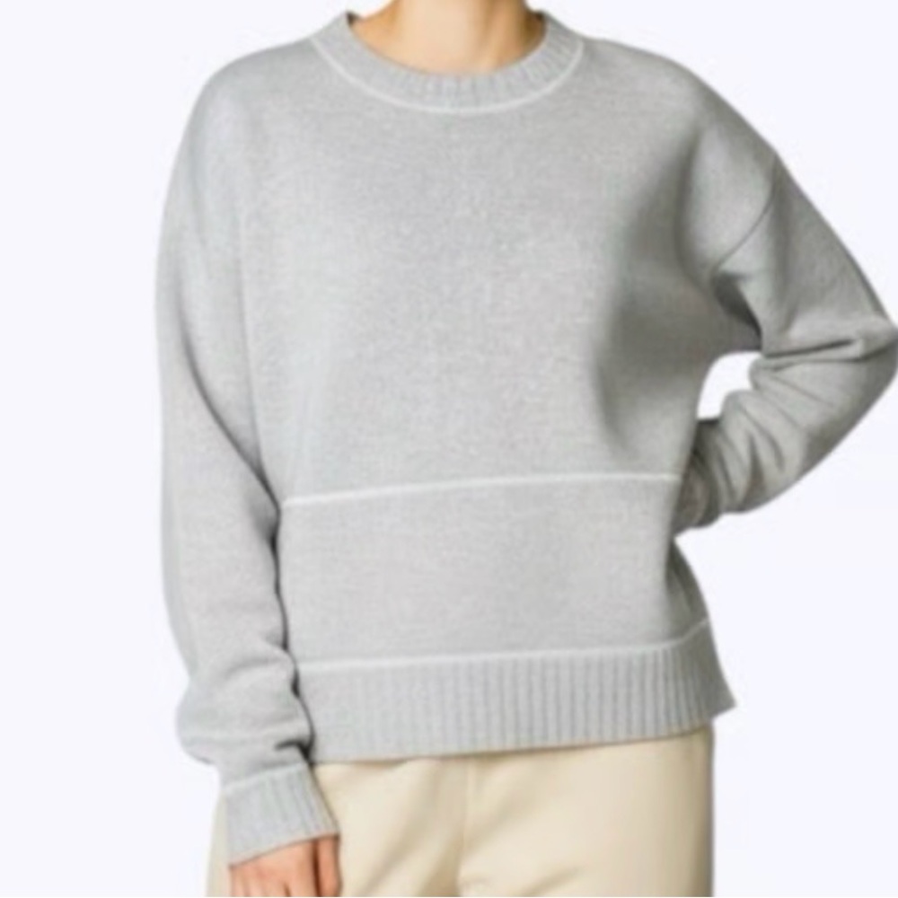 1037. Lululemon All Afternoon Sweater in Heather Speckled grey